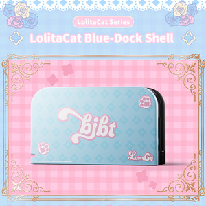 Carcasa Protectora Rosa y Azul Estilo Lolita para Base de Carga de Nintendo Switch 2, Linda Cubierta Protectora para <span class=keywords><strong>PC</strong></span> - Product Image 5