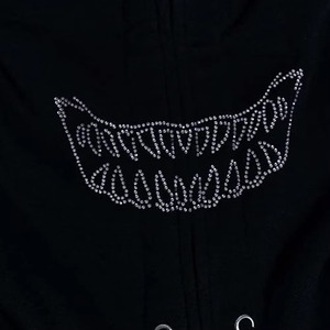 เสื้อฮู้ดฟลีซพิมพ์ลายดิจิตอลปักลายตามสั่ง ตกแต่งด้วยคริสตัล ทรงปกติ ใส่ได้ทั้งชายและหญิง สำหรับฤดูหนาว รับทำโลโก้ตามสั่ง เสื้อผ้าแฟชั่น - Product Image 4