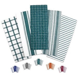 Paño de Cocina Absorbente, Reutilizable y Ecológico de Algodón, Diseño a Cuadros y Rayas, Popular, para Cocina y Comedor, Venta al Por Mayor - Product Image 6