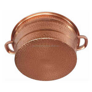 Bol de service de restauration rapide martelé au design moderne, jetable en métal de qualité exclusive pour un mariage élégant et une utilisation en cuisine - Product Image 3