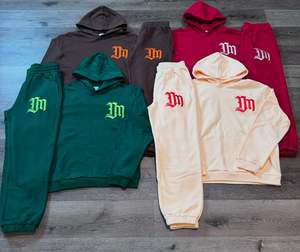 Ropa informal personalizada de alta calidad, conjunto de chándales de Jersey Vintage liso en blanco para hombre, los chándales más vendidos para hombre - Product Image 1