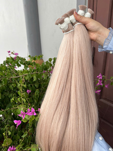 Máquina vietnamita de extensiones de cabello humano a granel Remy Virgen sin procesar de alta calidad, trama doble para fabricantes de pelucas, salón de trenzas - Product Image 6