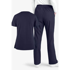 Ropa de trabajo de manga corta médica femenina Scrubs Jogger mujeres 4 vías Spandex médico Scrub uniforme - Product Image 6