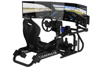 CAMMUS Racing Simulator Motion WB15 Base à entraînement direct + Volant GTS Empattement à entraînement direct