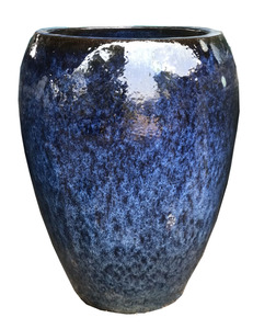 Maceta de cerámica vidriada al aire libre, jardineras de flores, juego de 3/proveedor de cerámica de Vietnam - Product Image 2