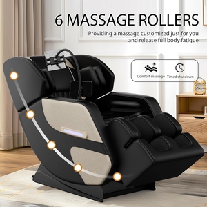 Massage <b>Chair</b> Full Body with APP Control Track Zero Gravity Massage <b>Chairs</b> with Leg Auto Extension Modes Heating Shiatsu <b>Sleep</b> - Product Image 2