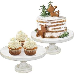 Soporte de pastel de madera redondo de alta calidad superventas, mesa decorativa de lágrima única para fiesta, restaurante, cocina, comedor, ¡se ve bien! - Product Image 2