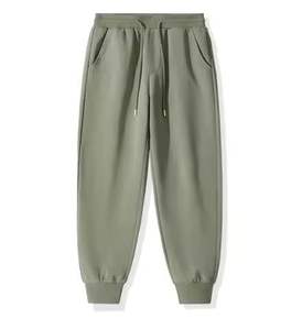 กางเกงผู้ชายผ้าฝ้ายย้อมสีล้วนกันน้ำไซส์ใหญ่พิเศษชุดวิ่งใส่ได้ทั้งชายและหญิงรุ่นใหม่ทันสมัย - Product Image 1