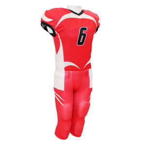 Uniformes de Fútbol Americano Unisex Personalizados, Uniformes de Fútbol para Adultos de la Más Alta Calidad, Sublimados, Tallas Grandes, Transpirables - Product Image 1