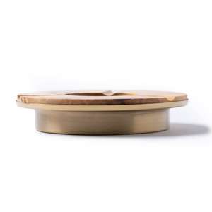 Cenicero de estilo americano de aleación de aluminio y nuez sin humo con estilo clásico para cigarrillos y cigarros - Product Image 2