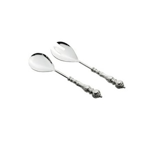 Vente en gros de cuillère et fourchette à salade pour abeille Ensemble de couverts pour la maison en laiton Design d'abeille Ensemble de couverts de service à salade avec vernis mat pour hôtel - Product Image 6