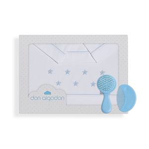 3 pièces de literie pour bébé modèle Enzo, tissée en coton 100% pour nouveau-nés - Product Image 1