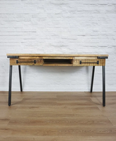 Bureau en bois moderne - Design rétro Archi pour bureau à domicile et salon