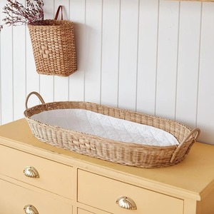 Natural Rattan Eco-Friendly Modern Multifunction Multi-Purpose <b>Changing</b> <b>Basket</b> - Product Image 3