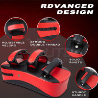 Almohadilla de Boxeo de Cuero de Alto Rendimiento con Diseño Cómodo y Transpirable para Entrenadores y Atletas Profesionales