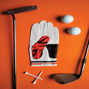 Guante de golf de cuero Tiger Premium Cabretta transpirable para regalo deportivo para el Día del Padre Despedidas de soltero Celebraciones de vacaciones Golf - Product Image 1