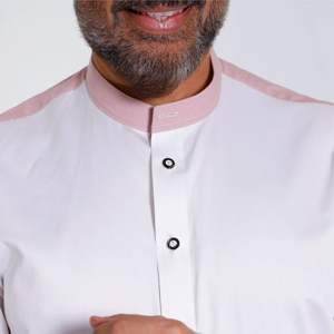 Camisas clásicas con botones para hombre Camisas de algodón de manga corta y larga personalizables para formal, informal - Product Image 3