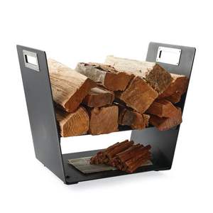 Hot Arrival Indoor Fireplace Iron <b>Log</b> <b>Rack</b> With Stable Structure And Modern Style Suitable For Apartment Living - Product Image 1