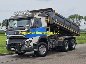 Camion benne d'occasion Volvo FMX 13.460 6x4 Diesel à transmission automatique, modèle 2017, pour transport et travaux d'ingénierie - Product Image 2