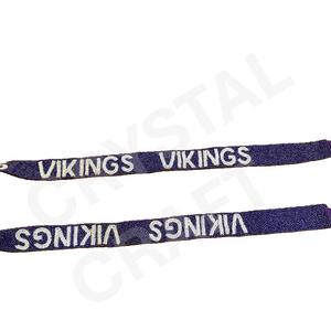 GATORS, diseño de cuentas de semillas de oro blanco personalizado, correa de monedero con cuentas, accesorios de moda únicos con correas para bolsos - Product Image 5