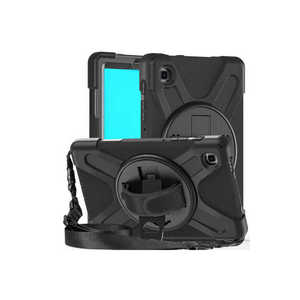 Support en silicone pour tablette Netzy Black SAFA Defender pour Galaxy Tab A7 Lite T225 - Product Image 2
