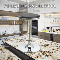 Tabouret de bar pivotant et pliable en métal moderne avec dossier, hauteur de comptoir, pour îlot de cuisine, restaurant, pub, bistrot - Vente en gros