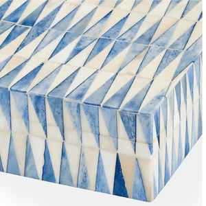 Boîtes de rangement pour bijoux en incrustation d'os de buffle de luxe faites à la main couleurs et motifs personnalisés du fabricant indien comme boîte-cadeau - Product Image 2