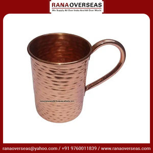 Top On Demand Pure Copper Hammered Moscow Mule Mug Koi para Home Hotel Restaurant Office al mejor precio - Product Image 6