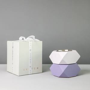 Design géométrique Bakhoor Brûleur d'encens moderne hexagonal avec bol en métal pour la décoration de la maison et du Majlis - Product Image 6