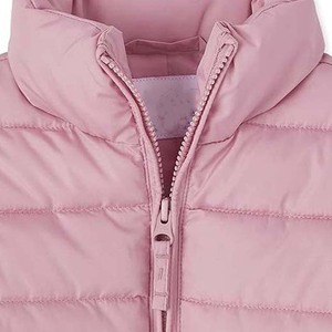 Chaqueta Acolchada de Lona de Dos Tonos Personalizable, Informal de Invierno, con Cuello Alto y Cierre de Cremallera, Reversible, Talla XS, Servicio OEM - Product Image 2