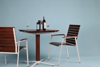 Bureau moderne minimaliste en bois et fer, utilisation intérieure/extérieure, fabricant vietnamien, marque LBN, pour usage commercial, maison, bureau, salon