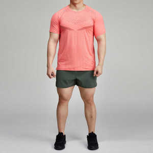 เสื้อยืดสำหรับผู้ชายเสื้อยืดแขนสั้นพิมพ์ลาย3D สีแห้งเร็วเสื้อสเวตเชิ้ตเข้ายิมเสื้อยืดระบายอากาศได้ดี - Product Image 5