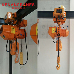 CE Certified 500kg Electric Chain <b>Hoist</b> with 220V 380V 440V Voltage Options for Workshop Lifting - Product Image 4