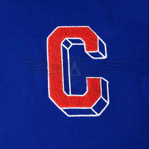 Mode de qualité supérieure personnalisée meilleur matériel Chenille broderie Logo couleur bleue polyester respirant sweats à capuche en coton - Product Image 4