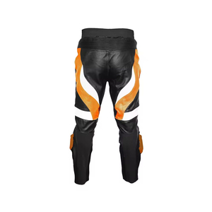 Pantalón de moto de carreras hecho a medida equipo de seguridad de cuero original transpirable con protección a prueba de viento - Product Image 2
