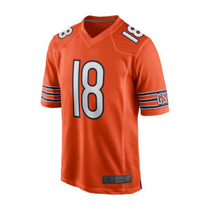 Jersey de fútbol americano de diseño personalizado hecho en Pakistán para adultos Jersey deportivo de sublimación de media manga transpirable - Product Image 5