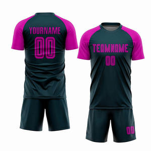 Uniforme de vêtements de football de sport Offre Spéciale pour hommes Sublimation Polyester fait à séchage rapide à manches courtes Kit d'uniforme de football d'équipe adulte - Product Image 2