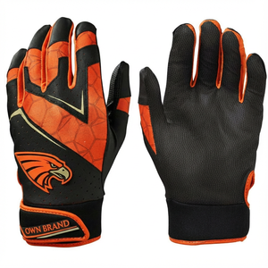 Gants de frappe personnalisés de performance, vente en gros, paume optimisée, sensation améliorée, gants de frappe de qualité professionnelle pour le baseball et le softball - Product Image 1