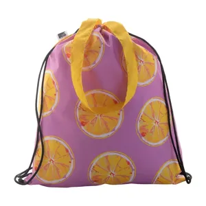 CreaDraw Shop Zaini Sportivi Sostenibili in RPET con Coulisse, Borse Promozionali per Merchandising - Product Image 2