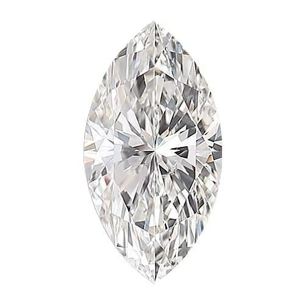 Fancy White 1.12CT D VS1 Marquise Loose Lab Grown Diamond Certified Man Made HPHT Diamonds Pulido CVD Diamantes al mejor precio