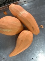 Pas cher prix vietnam Patate douce nouvelle récolte fraîche taille personnalisée orange violet