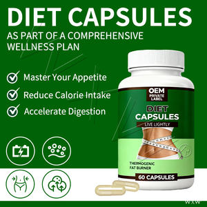 Cápsulas de Emagrecimento Herbal para Queima de Gordura, Controle de Apetite e Aumento do Metabolismo, Fornecimento de Fábrica OEM ODM - Product Image 6