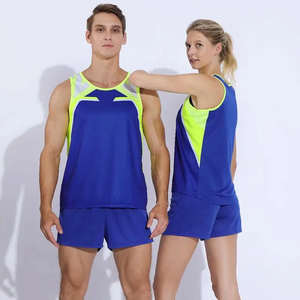 Conjuntos de uniformes de campo de pista de poliéster 100% más vendidos, novedad hecha en Pakistán para la temporada de verano - Product Image 2