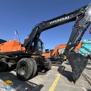 Hyundai 150WVS d'origine coréenne, excavatrice d'occasion, vente chaude, excavatrice sur chenilles Komatsu, moteur Cummins, composants de transmission - Product Image 1