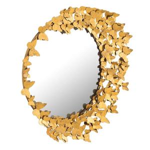 Best Quality Unique Design Best Decorative <b>Mirror</b> <b>Wall</b> Hanging <b>Bathroom</b> Metal <b>Mirror</b> Gold Color At Best Price. - Product Image 5