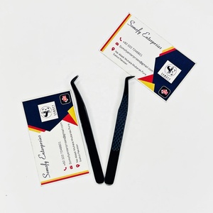 แหนบต่อขนตา Somofy Enterprises รุ่นใหม่ สแตนเลสคุณภาพสูง สีดำ พลาสม่า สำหรับมืออาชีพ - Product Image 2