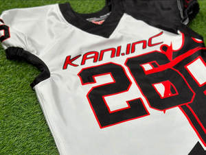 Ropa deportiva, uniforme de fútbol americano de color sólido, uniforme de fútbol americano hecho a medida de secado rápido - Product Image 3