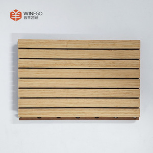 Bảng hấp thụ âm thanh rãnh tấm âm thanh độ bền cao cách âm dễ dàng cài đặt - Product Image 3