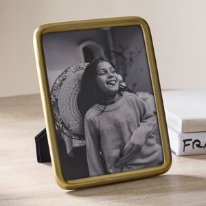 Designer Quality Metal Photo <b>Frame</b> Created <b>For</b> Decorative Table Styling And Lasting Memory Display - Product Image 3