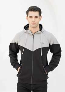 Venta al por mayor de alta calidad Contras cremallera sudaderas con capucha de peso pesado de algodón de los hombres con capucha personalizada sudaderas con capucha de los hombres en Fratres Deportes - Product Image 6